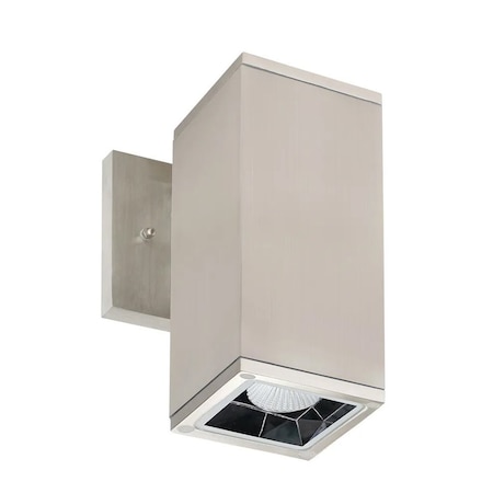 Westgate 5 in. 3CCT-Selectable LED Outdoor Square Cylinder Downlight, 20W, Brushed Nickel WMCS5-DL-MCT-BN-DD